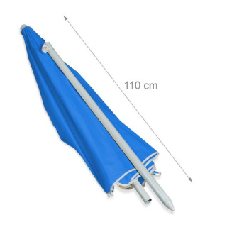 Parasol Ø180 cm z regulacją wysokości - odchylany