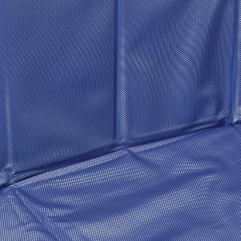 Basen dla psa - 30 x 160 cm - Składany - Plastik - Korek spustowy - Niebieski