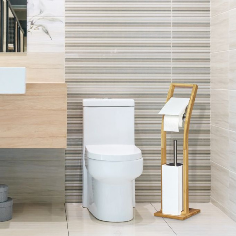 Stojak toaletowy łazienkowy szczotka WC