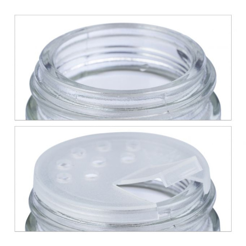 Zestaw 12 słoików na przyprawy - 12 szt x 120ml Zestaw 12 słoików na przyprawy - 12 szt x 120ml