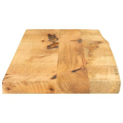 Blat stołu - 70x30x2,5cm - naturalna krawędź - surowe drewno mango Blat stołu - 70x30x2,5cm - naturalna krawędź - surowe drewno mango