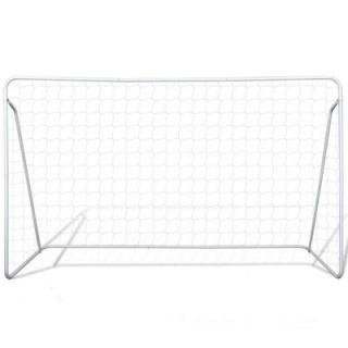 Bramka do piłki nożnej - 240x90x150 cm - stal
