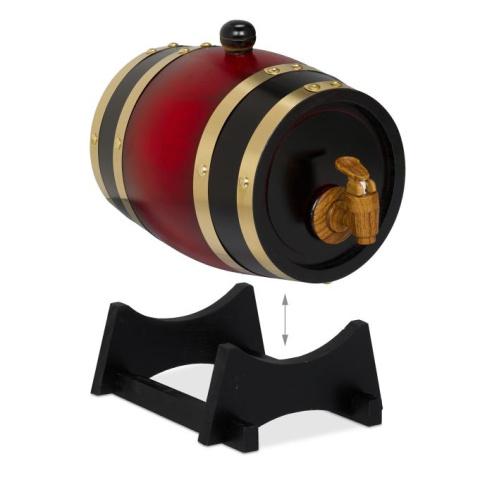 Drewniana beczka do whisky 1,25 litra - 23 x 16 x 26 cm Drewniana beczka do whisky 1,25 litra - 23 x 16 x 26 cm
