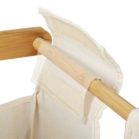 Dwukomorowy kosz na pranie z półką - 2x 30 L Dwukomorowy kosz na pranie z półką - 2x 30 L