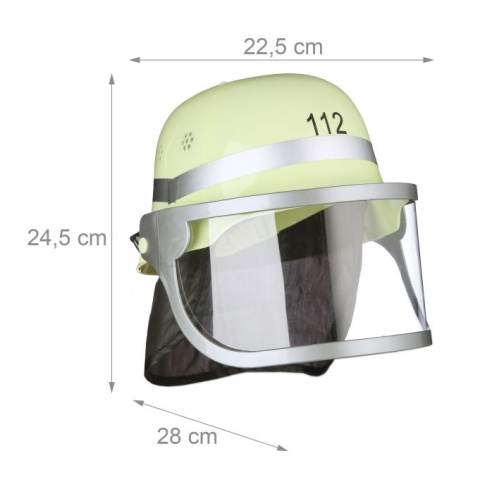 Kask strażacki dla dzieci z napisem 112 Kask strażacki dla dzieci z napisem 112