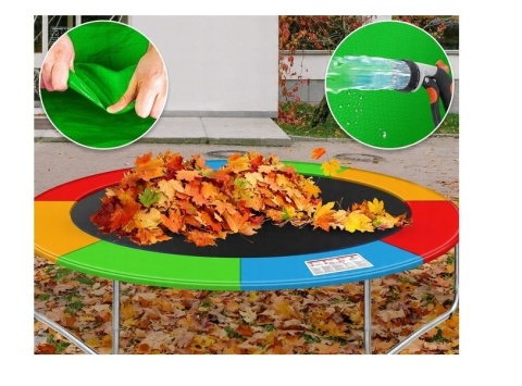 Osłona krawędzi trampoliny 366 cm – PVC 500D/pianka 1,8 cm – kolorowa – szerokość 30 cm