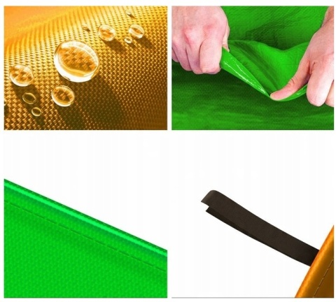 Osłona krawędzi trampoliny 366 cm – PVC 500D/pianka 1,8 cm – kolorowa – szerokość 30 cm