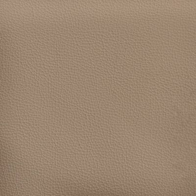 Podnóżek - cappuccino - 60x50x41 cm - sztuczna skóra Podnóżek - cappuccino - 60x50x41 cm - sztuczna skóra