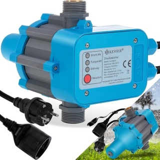 Przełącznik ciśnieniowy do pompy – 10 bar – 220-240V – 1,1 kW – 1" – IP54 – 23,5x17x17 cm