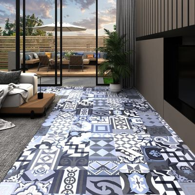 Samoprzylepne panele podłogowe - 20 szt. - PVC - 1,86 m² - kolorowe Samoprzylepne panele podłogowe - 20 szt. - PVC - 1,86 m² - kolorowe