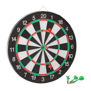Tarcza do rzutek z 6 rzutkami - 43 cm