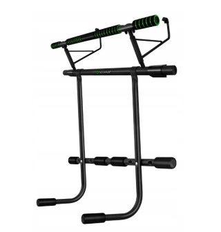 Drążek do podciągania 4w1 - stacja DIP - taśmy - do framugi 70-101 cm - nośność 130 kg