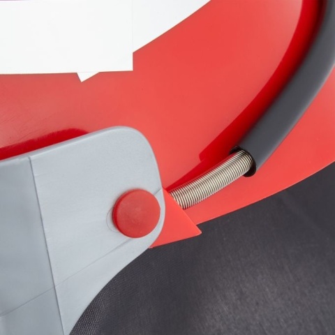 Kask strażacki dla dzieci czerwony 23x22x26cm obwód 45-55cm plastik/poliester