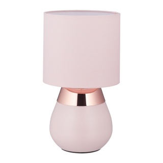Lampka nocna dotykowa Touch różowa 32x18cm E14 40W kabel 146cm