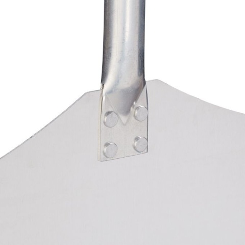 Łopatka do pizzy aluminiowa 79cm srebrna drewniana rączka 30,5x30,5cm do pieca