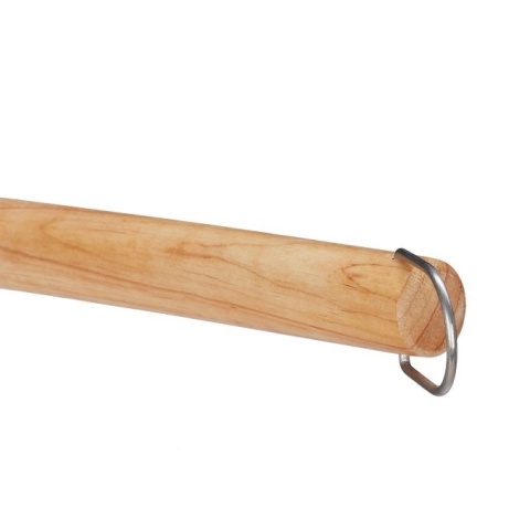 Łopatka do pizzy aluminiowa 79cm srebrna drewniana rączka 30,5x30,5cm do pieca