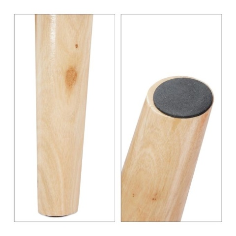 Puf aksamitny ze schowkiem 80x41x40 cm - kremowy - 40L - max 120 kg