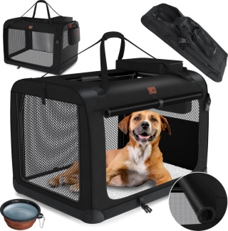 Torba transportowa LOVPET XXL 92x64x64 cm - czarna