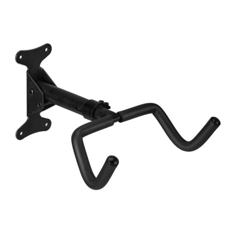 Uchwyt ścienny na rower składany - czarny - 18x27x36 cm - max 30 kg