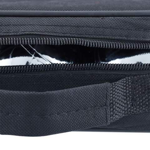 Zestaw do gry w bule 6 metalowych kul srebrne torba wskaźnik 16x22,5x7cm