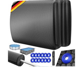 Folia bąbelkowa solarna KESSER 366x366 cm - 120 µm - odporna na UV/chlor