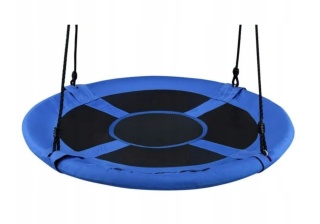 Huśtawka ogrodowa bocianie gniazdo 100x100 cm - KESSER - regulacja - do 300 kg