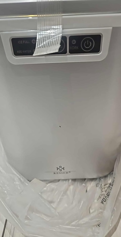 Kostkarka do lodu KESSER 12 kg/24h - 2,2L - 36x24,9x32,7 cm - 2 rozmiary kostek