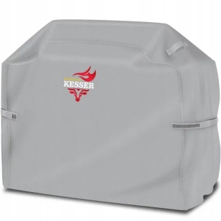 Pokrowiec na grilla KESSER - 132x66x110 cm - Oxford 600D/PVC - wodoodporny/UV