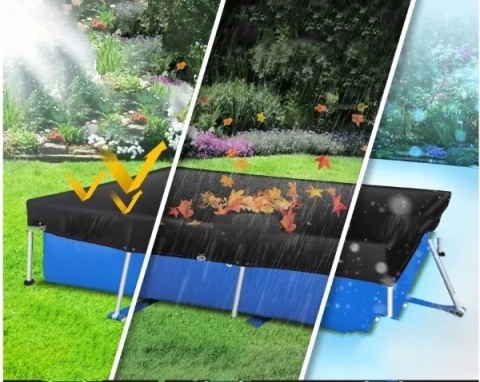 Pokrywa na basen KESSER 450x220 cm - PE 200g/m² - wodoodporna/UV