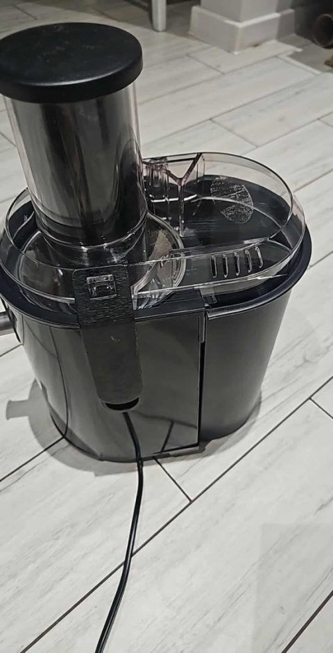 Sokowirówka KESSER 1100W - czarna - 2L/1L - 85 mm otwór - 18000 obr./min
