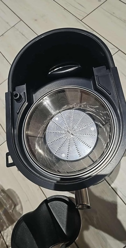 Sokowirówka KESSER 1100W - czarna - 2L/1L - 85 mm otwór - 18000 obr./min