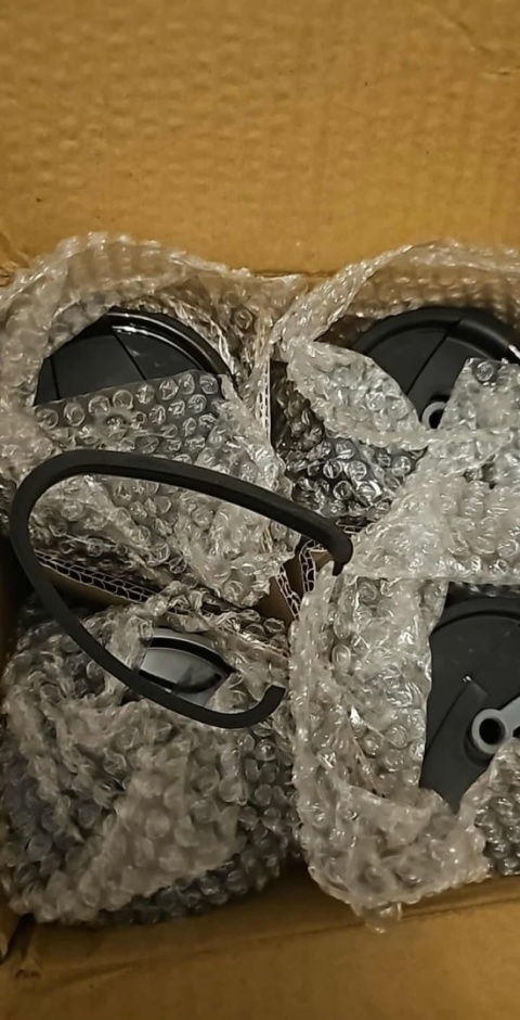 Szklane kubki ze słomką i uchwytem 4 sztuki - 450 ml - szare