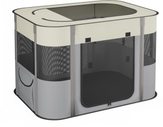 Transporter dla psa składany L - 55x82x60 cm - z torbą