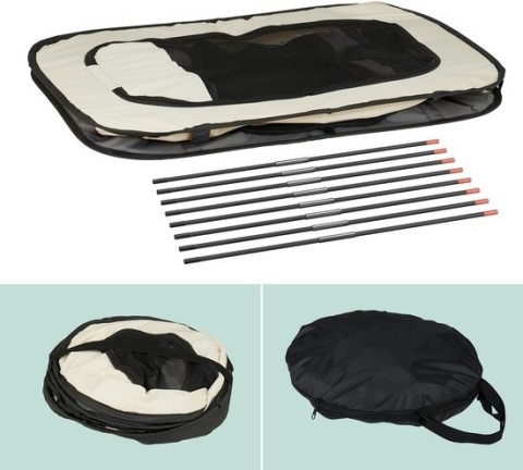 Transporter dla psa składany L - 55x82x60 cm - z torbą