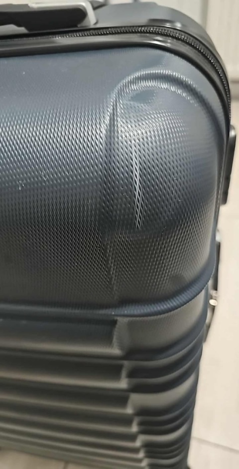 Zestaw walizek KESSER antracyt 4 sztuki - lekki - wytrzymały - kółka 360°