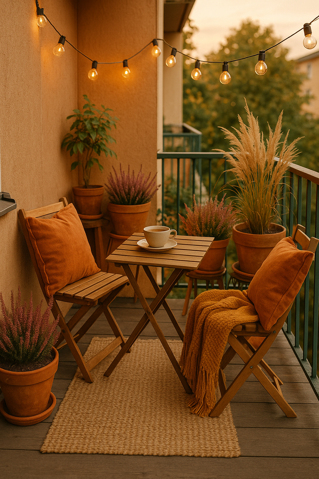 Jak urządzić balkon na późne lato? 🌞🌿🌺