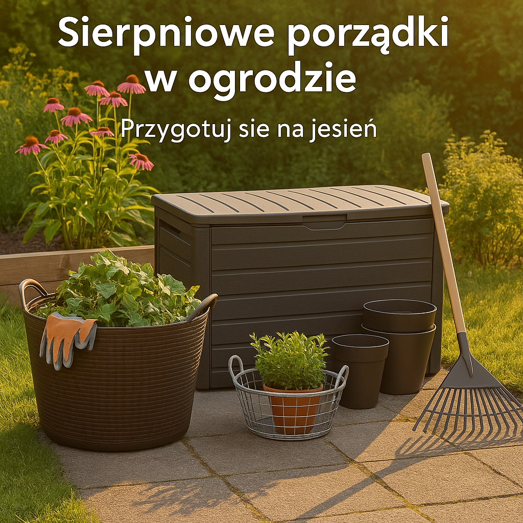 Sierpniowe porządki w ogrodzie – co warto uporządkować?