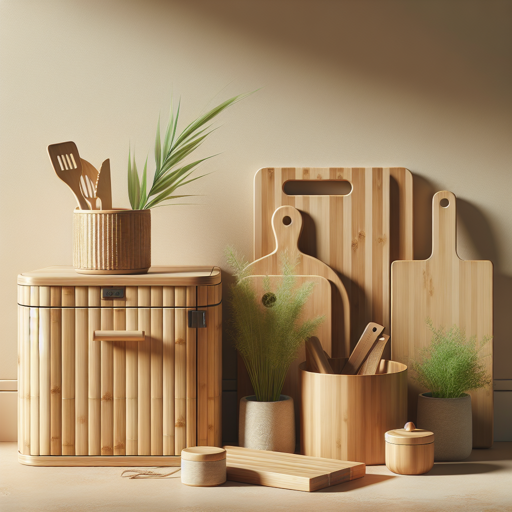 🌿 Bambus we wnętrzach – naturalny styl i funkcjonalne produkty 🌿