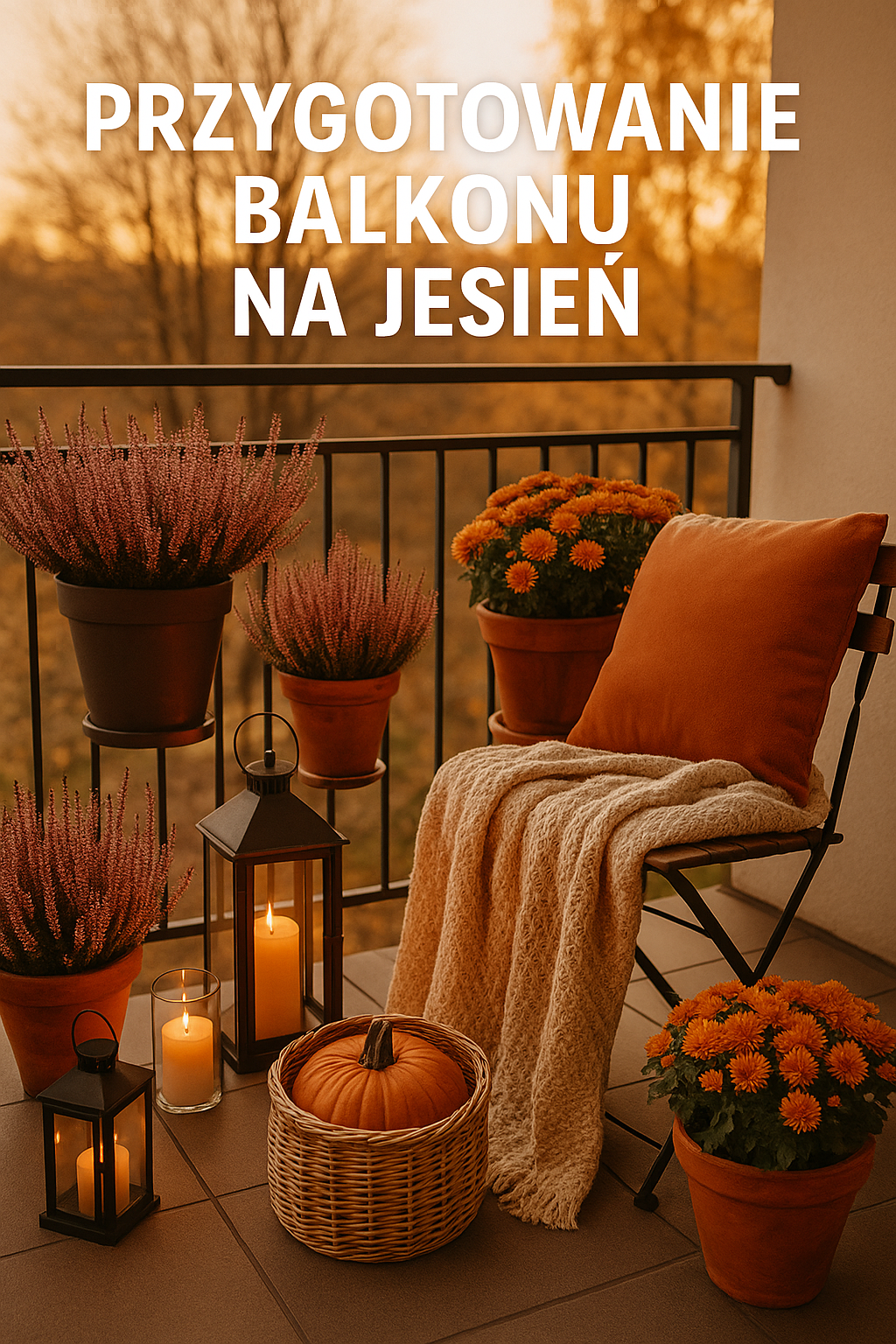 Przygotowanie balkonu na jesień – praktyczne porady i inspiracje 🌿🍁