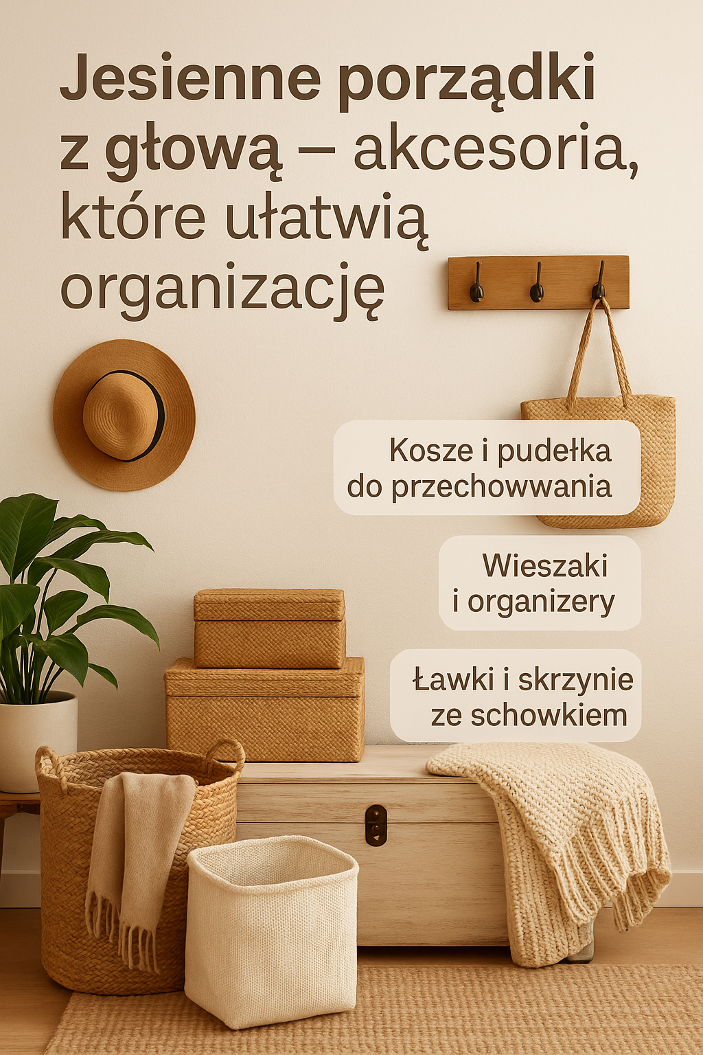📝 Jesienne porządki z głową – akcesoria, które ułatwią organizację.