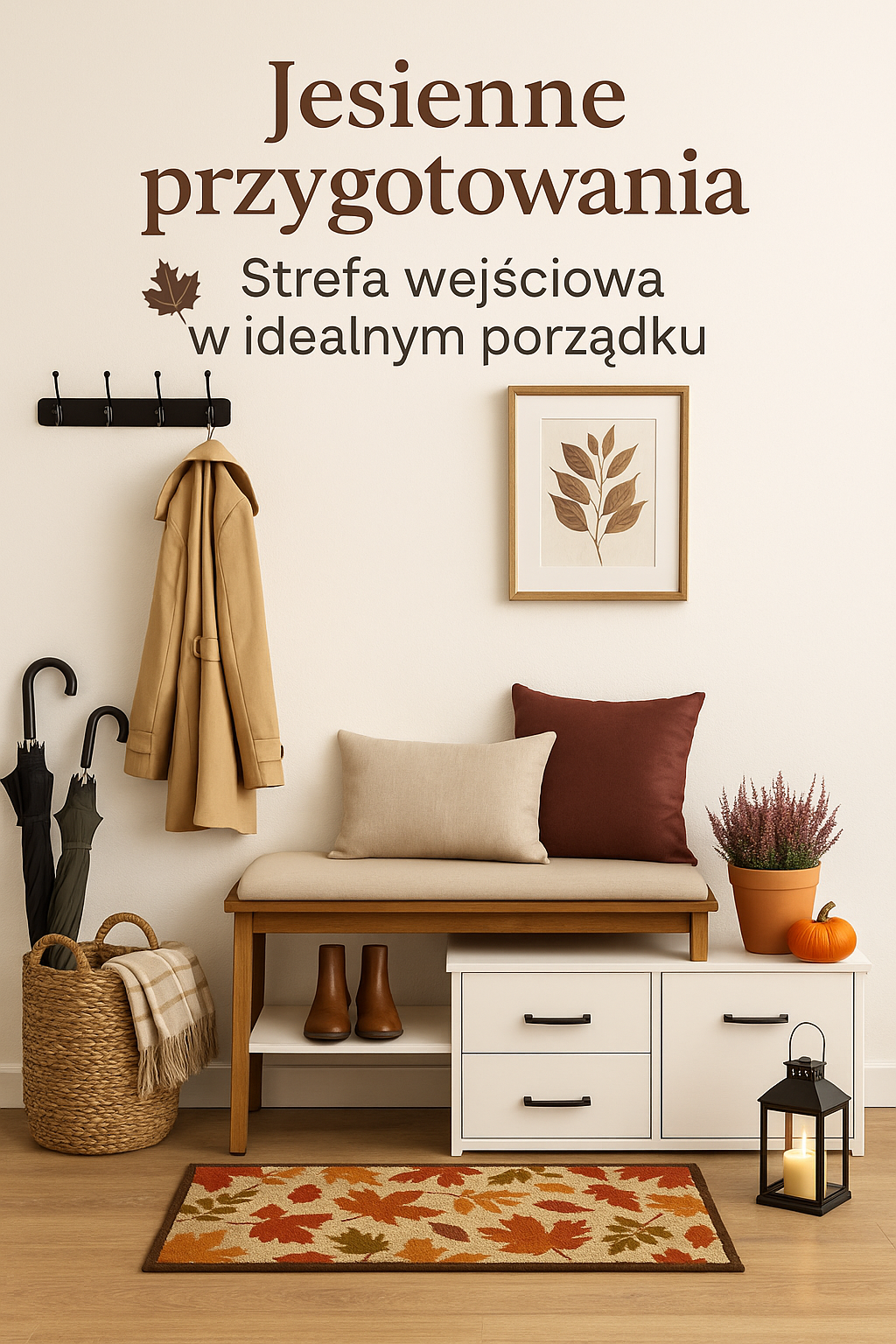 Jesienne przygotowania – jak zorganizować strefę wejściową? 🍂🚪